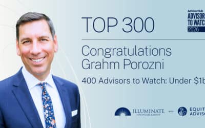 Grahm Poronzi Named to AdvisorHub’s 400 Advisors to Watch