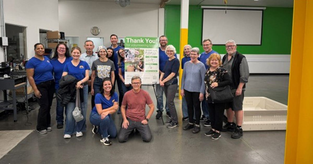 Illuminate Financial Team at Food Bank